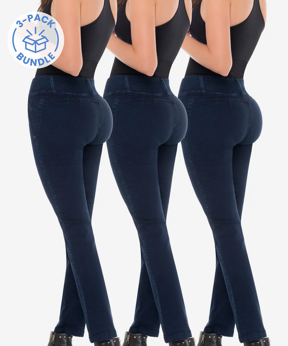 Push Up Jeans 3-Pack in style 2121-CYSM Shapers- Bundle.