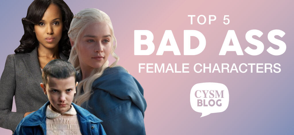 Top 5 Bad ass female characters From 2017