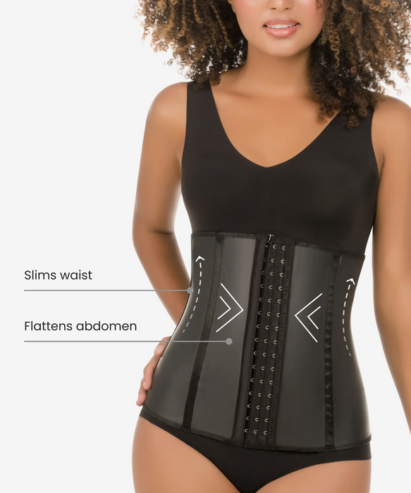 Ultra-lightweight compression latex waist cincher - Style 1320-CYSM Shapers- Ultra-Compresion.