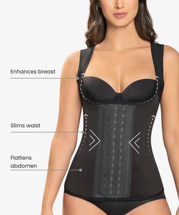 Full control body shaper vest - Style 1334-CYSM Shapers- Ultra-Silueta.