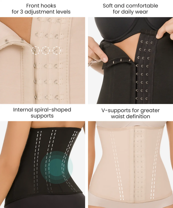 Double control waist cincher 3-Pack in style 1337-CYSM Shapers- Bundle.