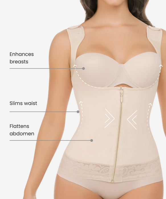 Ultra compression corset - Style 1338-CYSM Shapers- Shapewear.