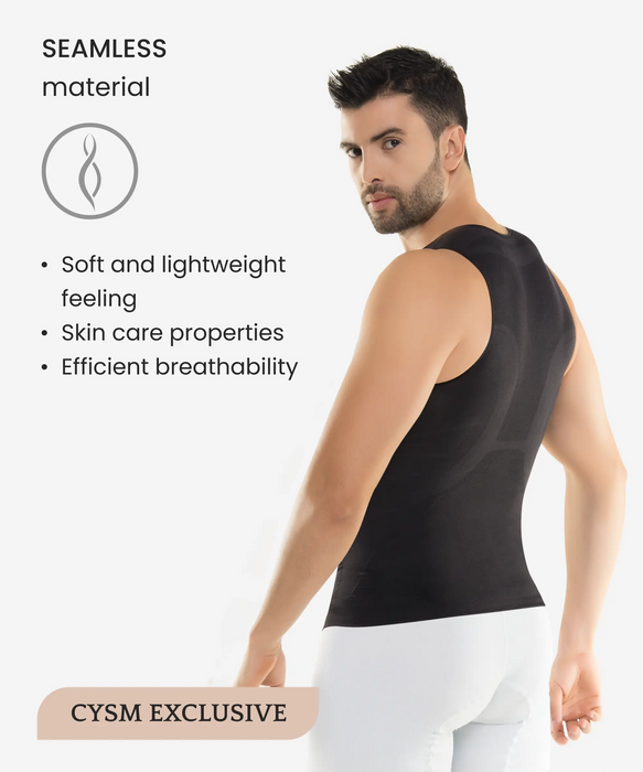 Men's seamless control compression shirt - Style 1518-CYSM Shapers- Seamless.