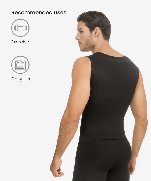 Men's seamless control compression shirt - Style 1518-CYSM Shapers- Seamless.