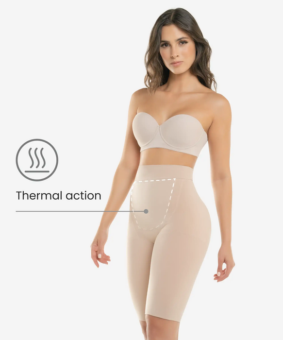 Seamless Abdomen Contouring Capri - Style 1520-CYSM Shapers- Seamless.