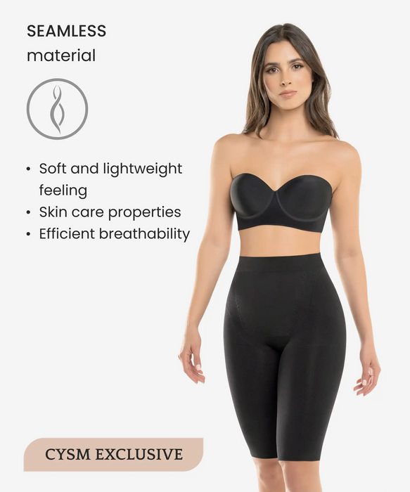 Seamless Abdomen Contouring Capri - Style 1520-CYSM Shapers- Seamless.