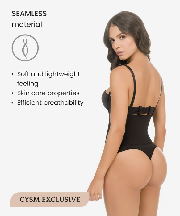 Strapless Ultra Compression Body Shaper - Style 1560-CYSM Shapers- Seamless.