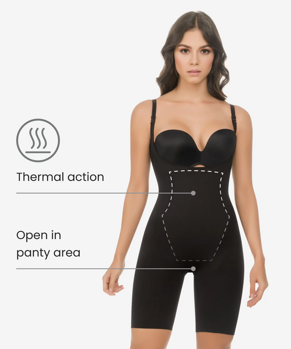 Black Seamless Bodysuit 3-Pack in style 1585-CYSM Shapers- Bundle.