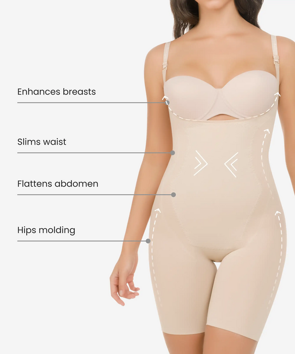 Nude Seamless Bodysuit 3-Pack in style 1585-CYSM Shapers- Bundle.