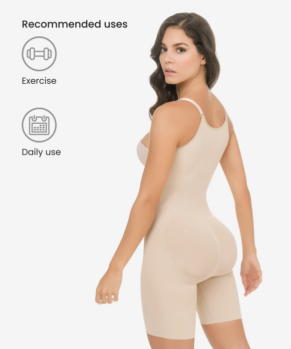 Seamless thermal action weight loss hourglass bodysuit - Style 1585-CYSM Shapers- Seamless.