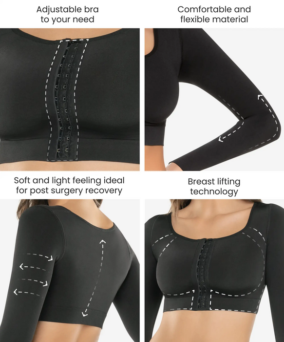Working Controller Bra Front closure arm & bust control bra - Style 1589 — CYSM Shapers