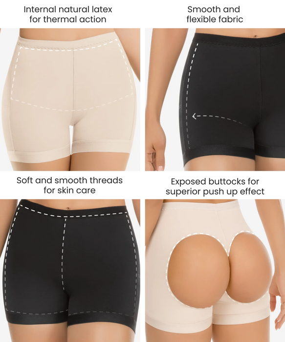 Thermal butt-lifting shorts - Style 202-CYSM Shapers- Masaje Constante.