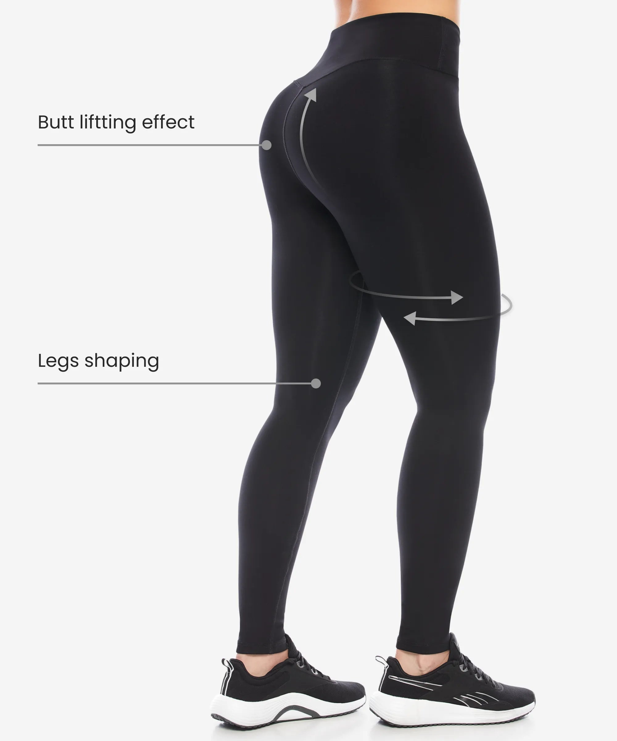 Curvy Legging | Skinny-Leg Fit back benefits