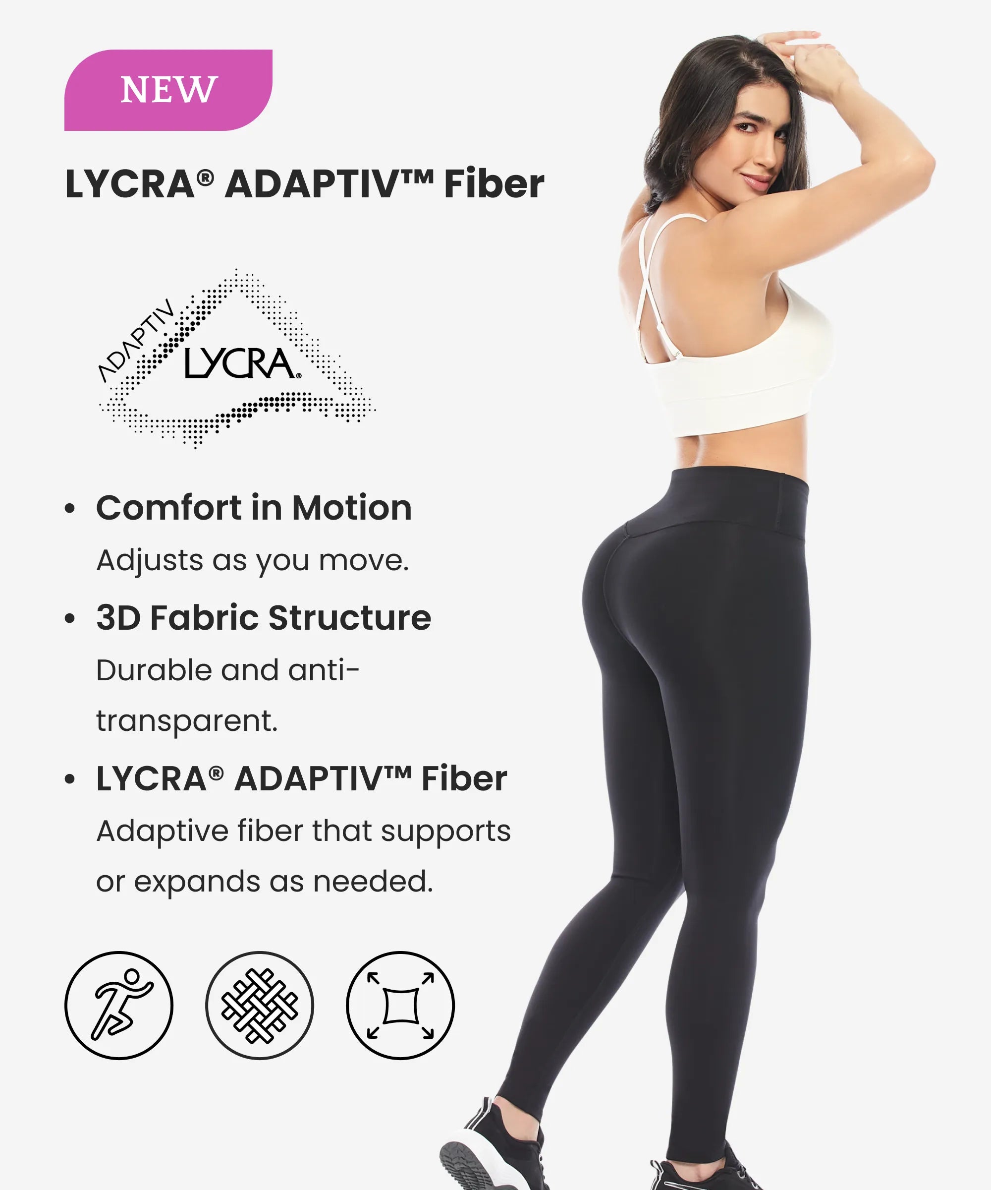 Curvy Legging | Skinny-Leg Fit with LYCRA® ADAPTIV™ Fiber