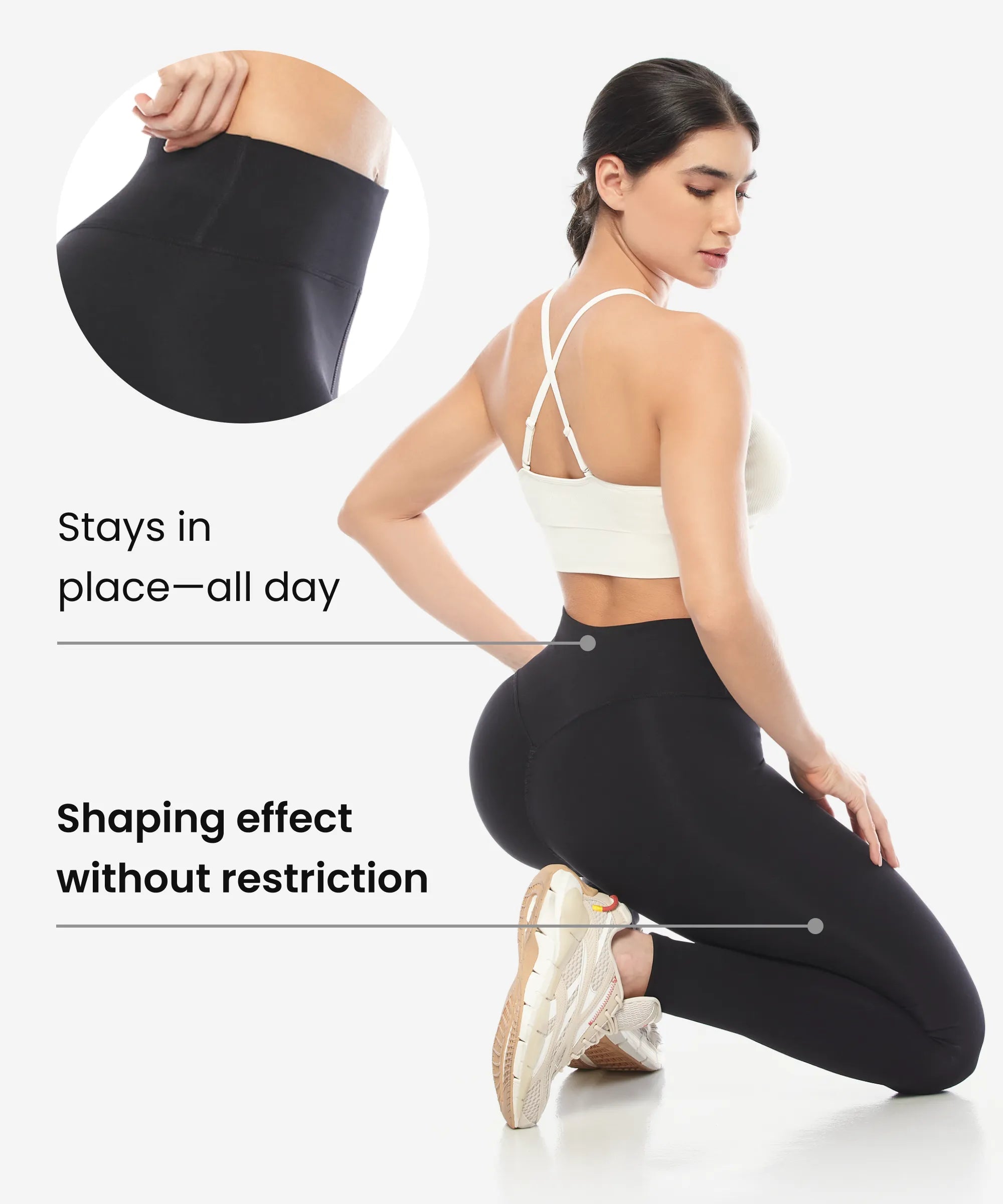 Curvy Legging | Scrunch Butt Fit shaping effects