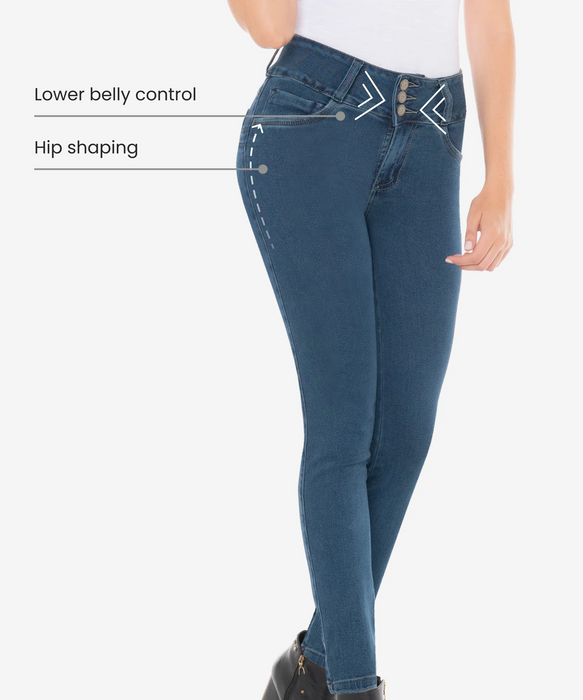 Mix Pack - 3 Push Up Jeans in styles 2122-2121-2104-CYSM Shapers- Bundle.