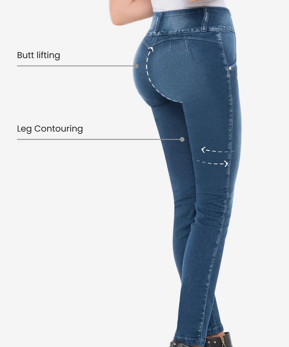 Mix Pack - 3 Push Up Jeans in styles 2127-2121-2126-CYSM Shapers- Bundle.