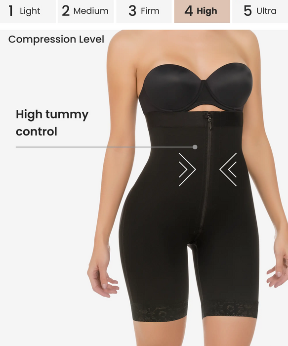 Legs and tummy control full body shaper - Style 259-CYSM Shapers- Ultra-Compresion.