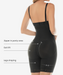 Strapless Compression Bodysuit With Zip Crotch - Style 260-CYSM Shapers- Shapewear.