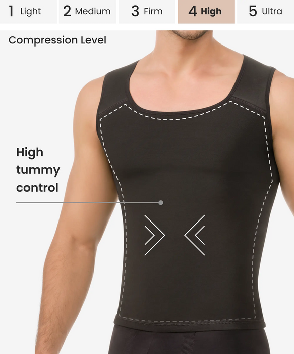 Men’s thermal T-Shirt - Style 266-CYSM Shapers- Ultra-Compresion.