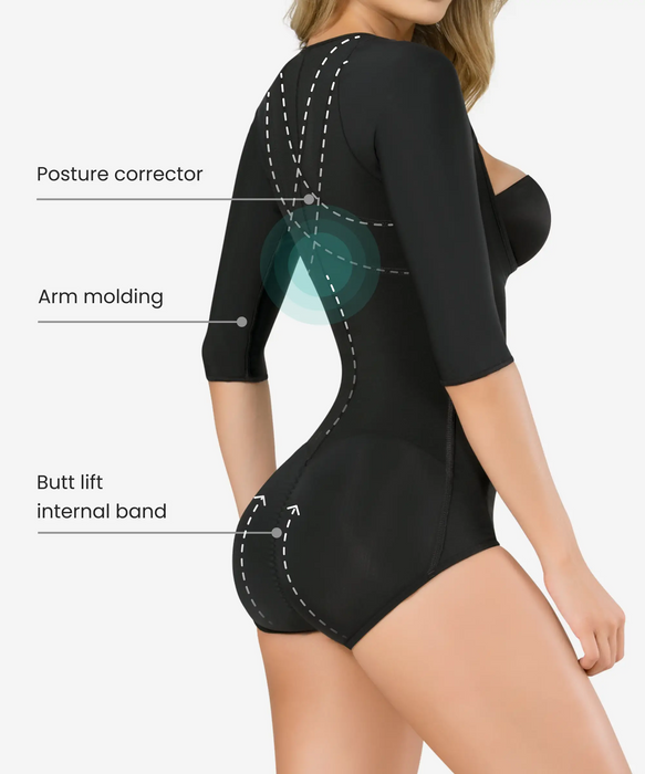 Arms and abdomen body shaper - Style 286-CYSM Shapers- Ultra-Compresion.