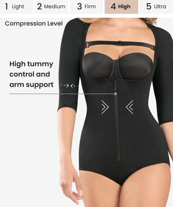 Arms and abdomen body shaper - Style 286-CYSM Shapers- Ultra-Compresion.