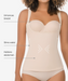 High-control camisole with back support - Style 287-CYSM Shapers- Ultra-Compresion.