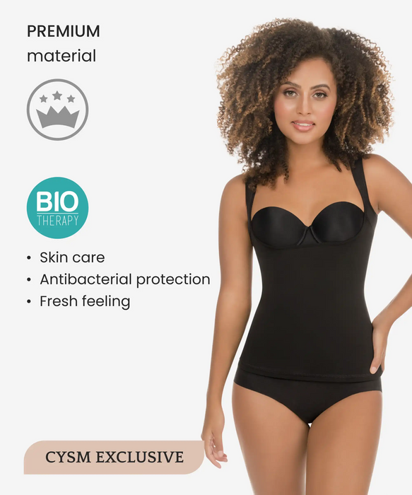 High-control camisole with back support - Style 287-CYSM Shapers- Ultra-Compresion.