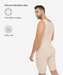 Men’s abdomen and legs control bodysuit - Style 298-CYSM Shapers- Masaje Constante.