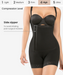 Braless compression bodysuit - Style 435-CYSM Shapers- Ultra-Silueta.