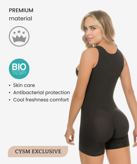 Tummy control body shaper in boyshort - Style 436-CYSM Shapers- Shapewear.