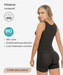 Tummy control body shaper in boyshort - Style 436-CYSM Shapers- Shapewear.