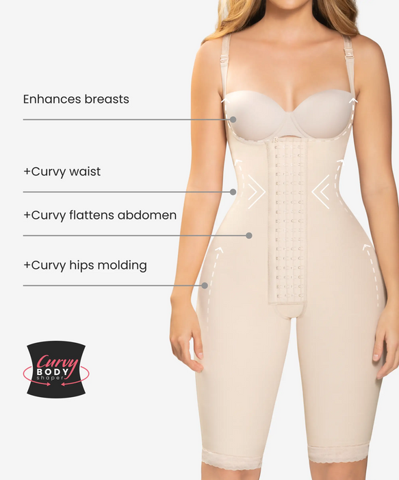 Gradual compression curvy body shaper - Style 460-CYSM Shapers- .