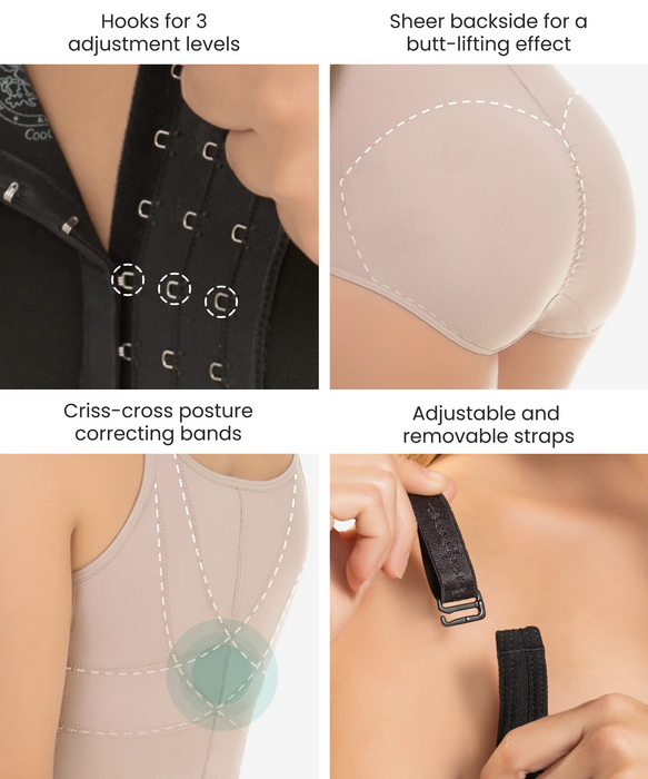 Ultra Slimming Body Shaper - Style 473-CYSM Shapers- Shapewear.