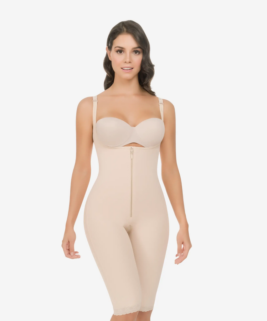 490 - The High- Control Open-Bust Contouring Bodysuit
