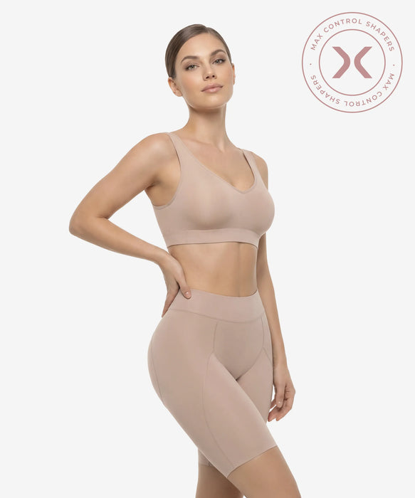 Ultra-Light Long Panty Shaper Style 512  Second-Skin Effect & Full Thigh Sculpting
