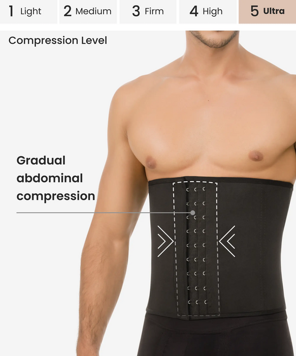 Men’s support and control waist cincher - Style 7016-CYSM Shapers- Ultra-Silueta.