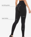 Ultra compression and abdomen control fit legging - Style 910-CYSM Shapers- Fit Leggings.